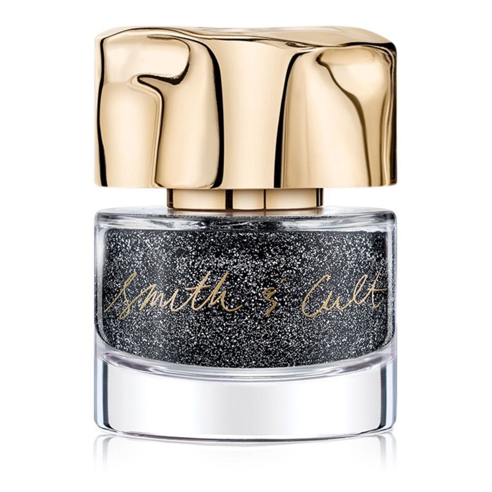 Smith & Cult Dirty Baby Black Glitter Nail polish